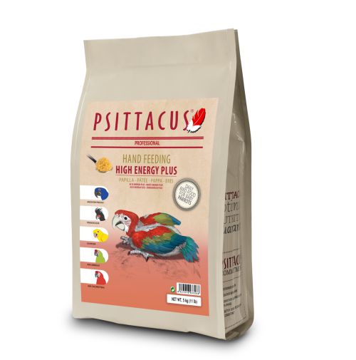PSITTACUS PAPILLA ALTA ENERGIA PLUS 5 KG. 