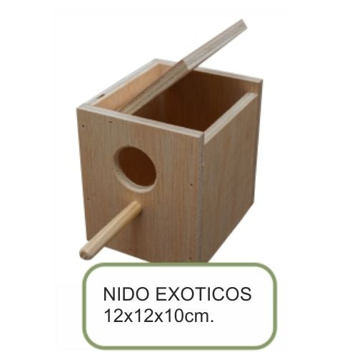 NIDO MADERA EXOTICOS 