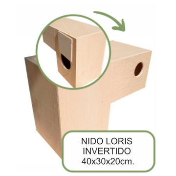 NIDO MADERA LORIS INVERTIDO 