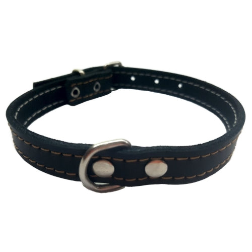COLLAR CUERO ROJO LAURA MOD.53 1,5X 35CM.