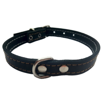 Collar Cuero Azul Laura MOD.53 1,5X 35cm.
