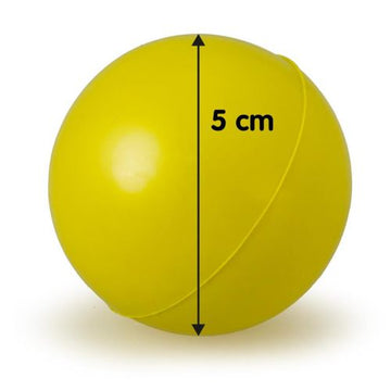 Pelota Maciza de Goma Mediana 6,5cm.