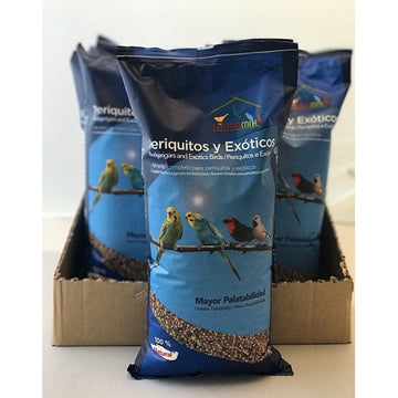Periquitos y Exoticos Faunamix. 1 kg.