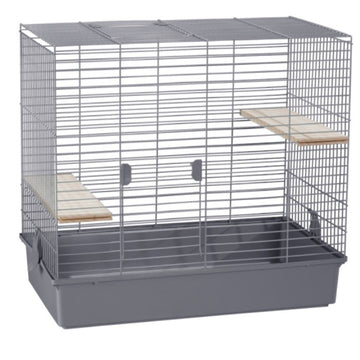 JAULA CHINCHILLA 270 GRIS 70x40x65 cm 