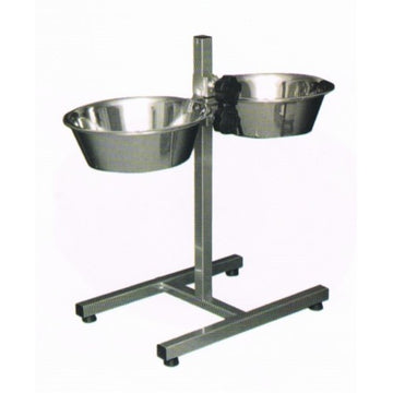 Soporte INOX.2 Comederos 2,8 lts.