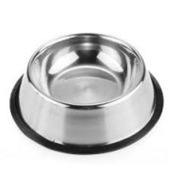 Comedero Acero INOX. Antideslizante 33cm /2,8lts.