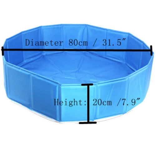PISCINA PARA PERROS 120x30cm.  
