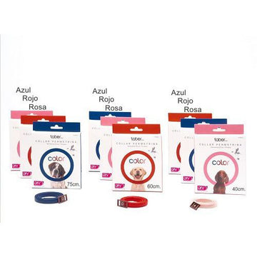 Taberdog Collar Permetrina 40cm. Rosa
