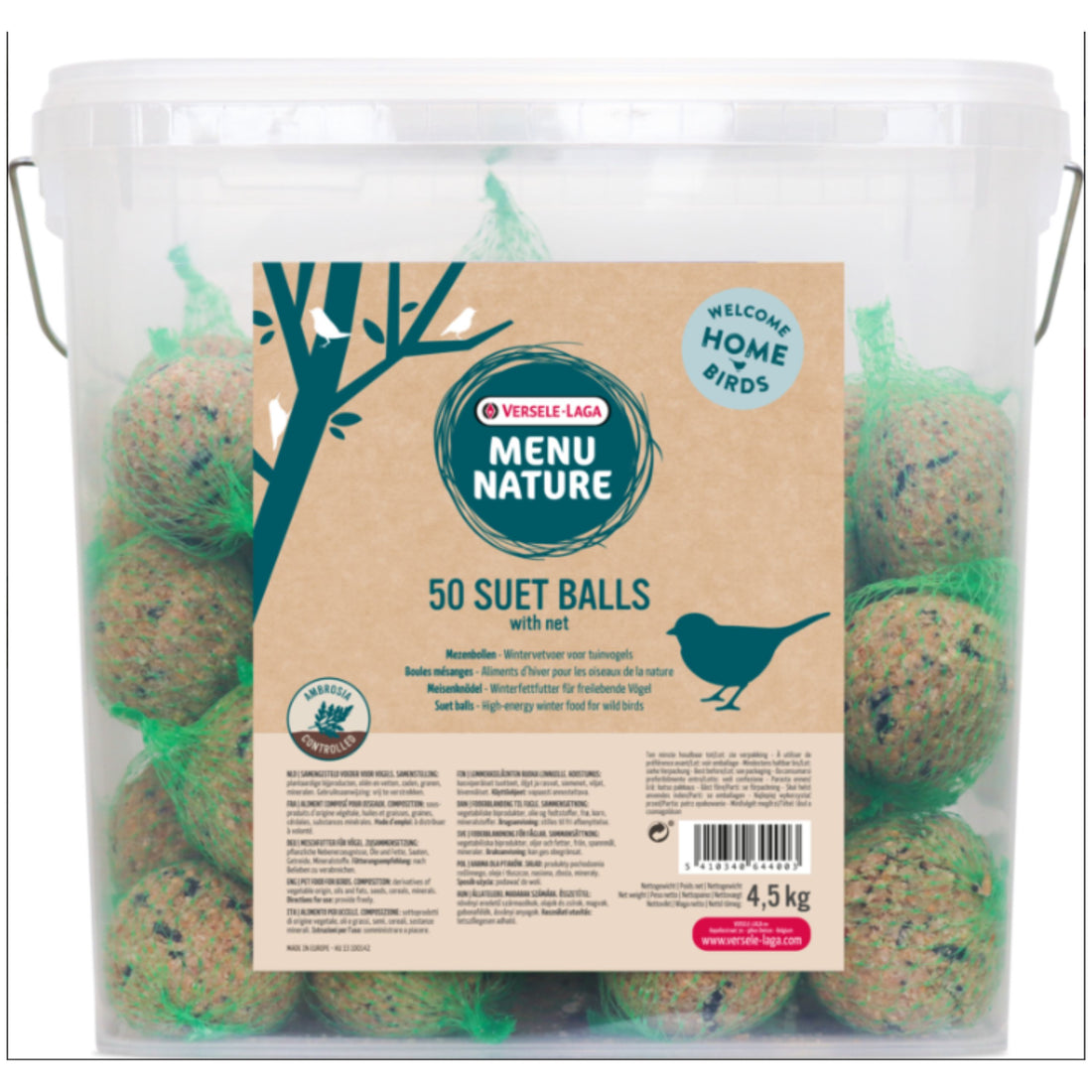BOLA GRASA 90gr. 50 Uds. Versele-Laga