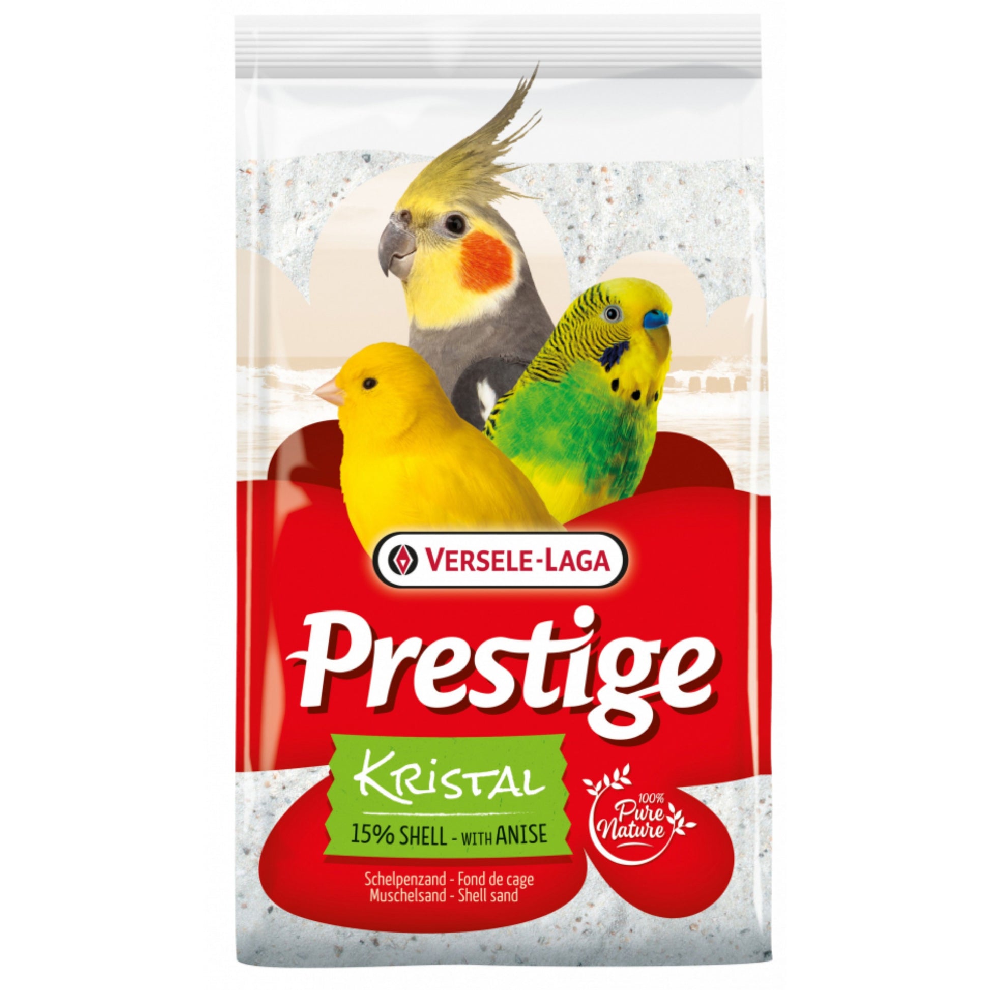 FONDO JAULA KRISTAL 5 KG. PRESTIGE