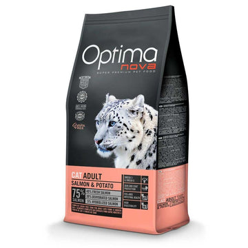 Optima Nova Cat Adult Salmon Patata 8 kg.