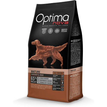 Optima Nova Adult Mature Pollo Arroz 12 kg.