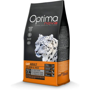 Optima Nova Cat Adult Salmon Rice 2 kg.