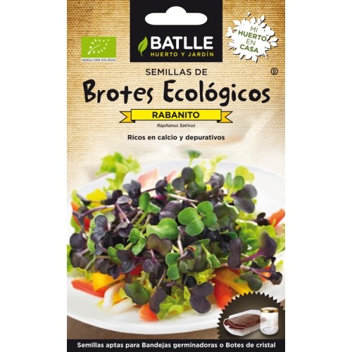 BROTES ECOLOGICOS RABANITO SANGO 