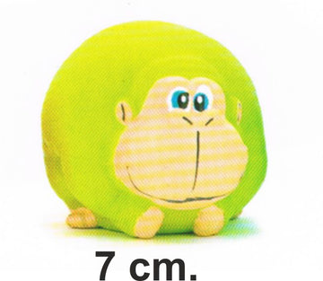 MONO VERDE LATEX 7 cm. 
