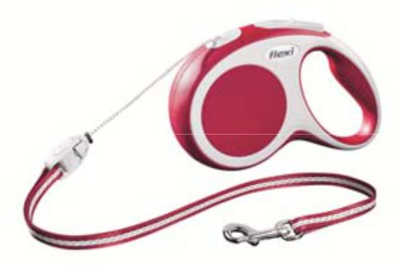 FLEXI VARIO CORDON T/M 5 MTS.ROJO 