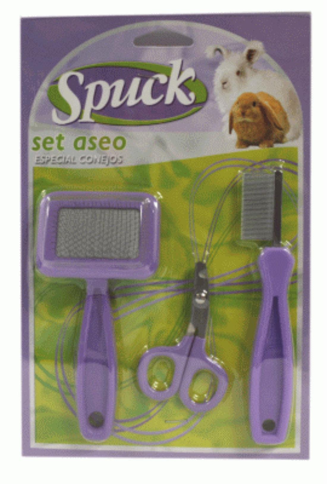 SET ASEO ROEDORES 3 Piezas SPUK 