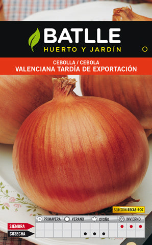 CEBOLLA VALENCIANA TARDIA RECAS SOBRE