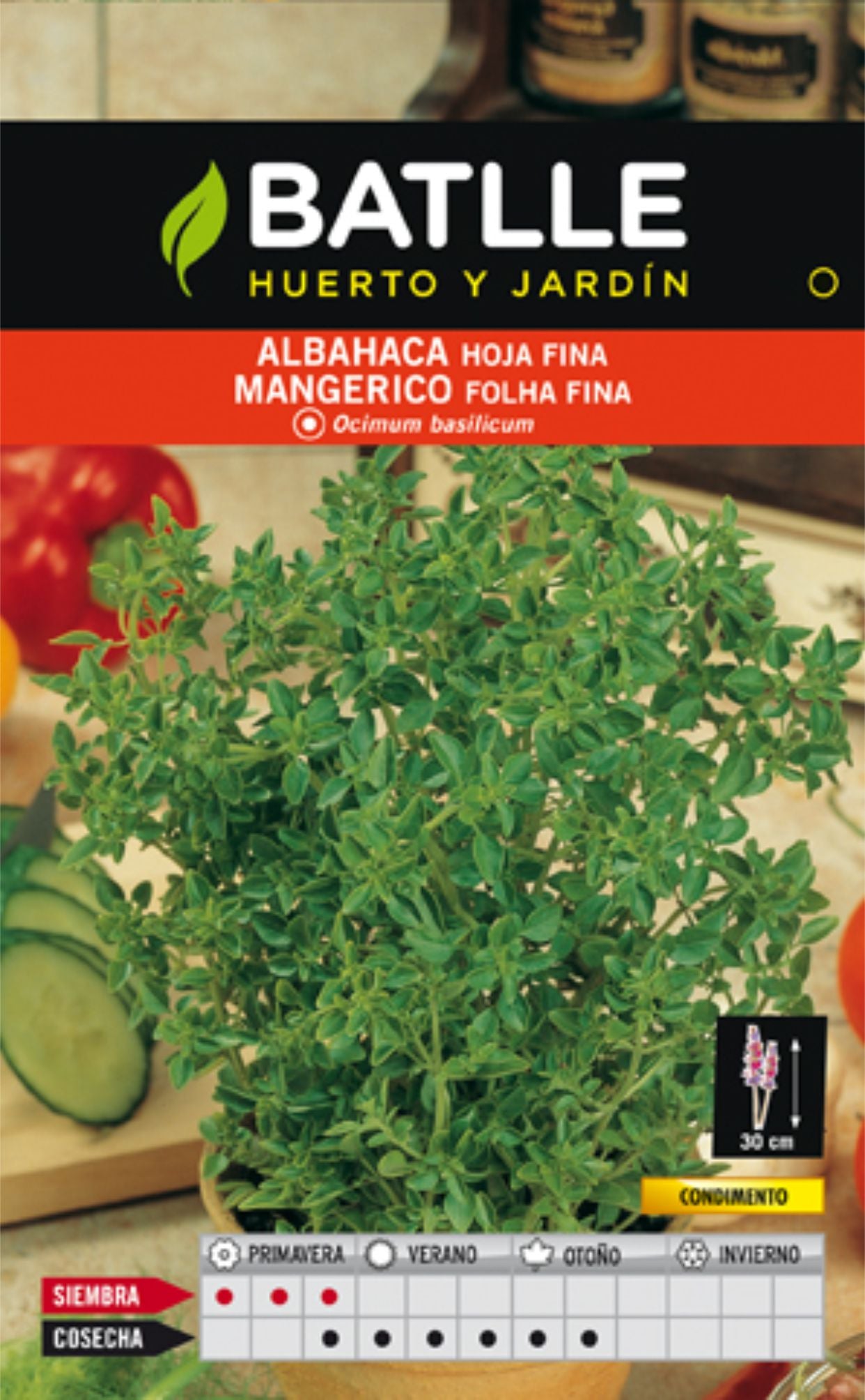 ALBAHACA HOJA FINA