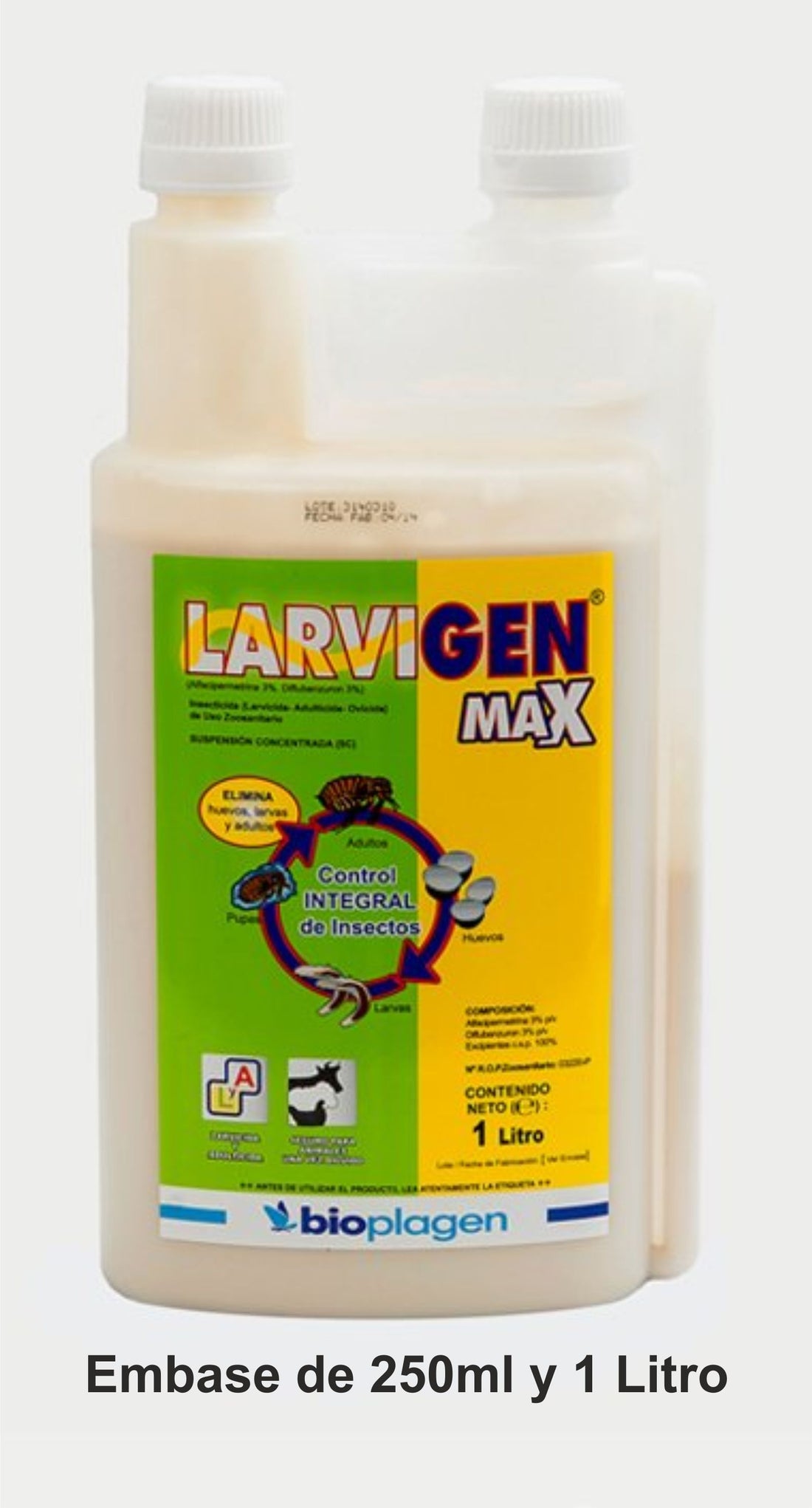 LARVIGEN MAX PRO1 Litro  (para 100 lts./agua)