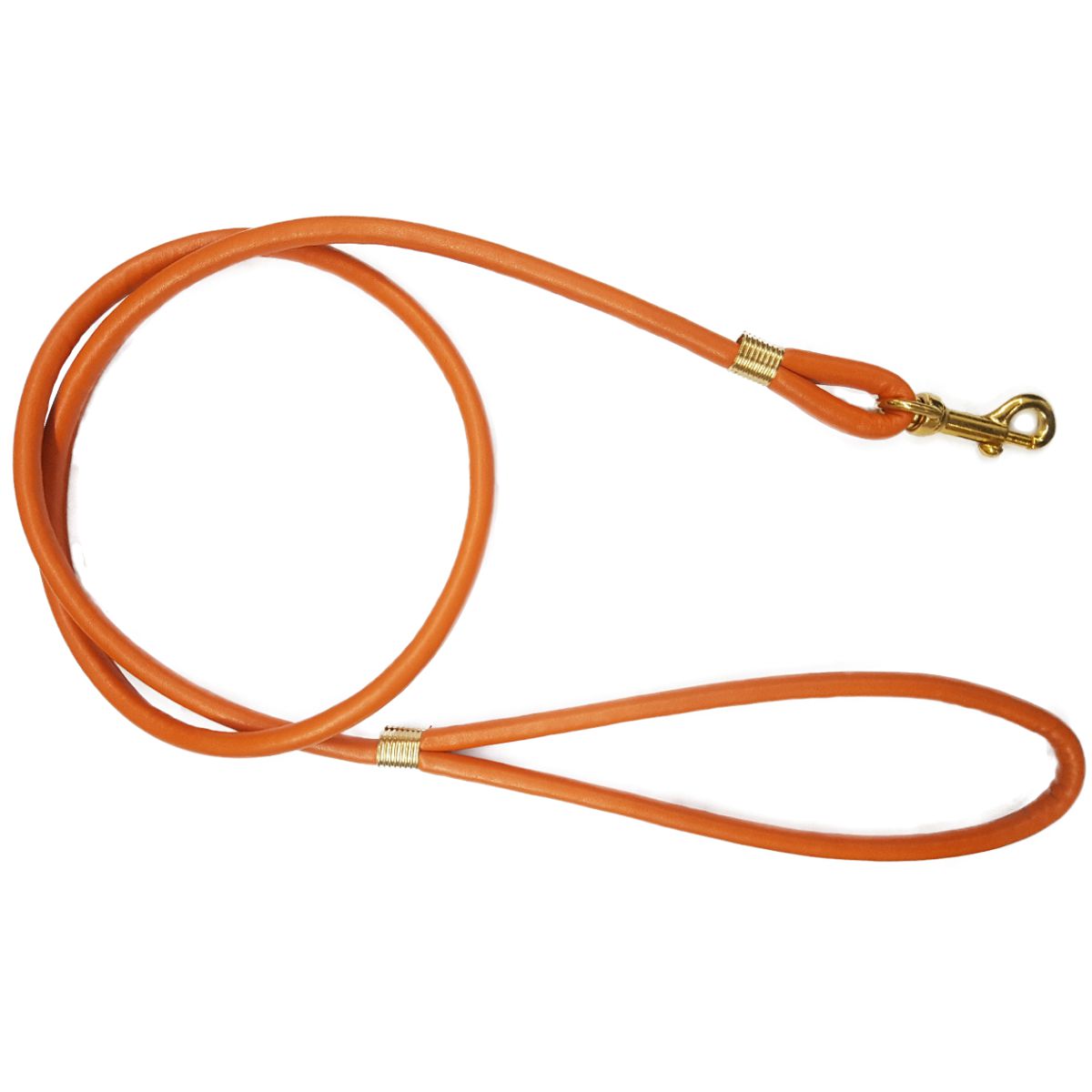 CORREA EN SIMIL CUERO 8x1000mm. NARANJA 