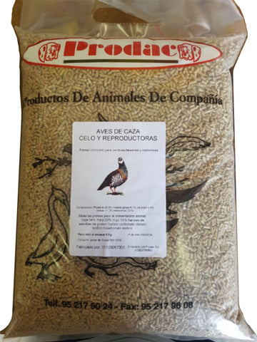 Perdices Celo y Caza 5 kg. Prodac