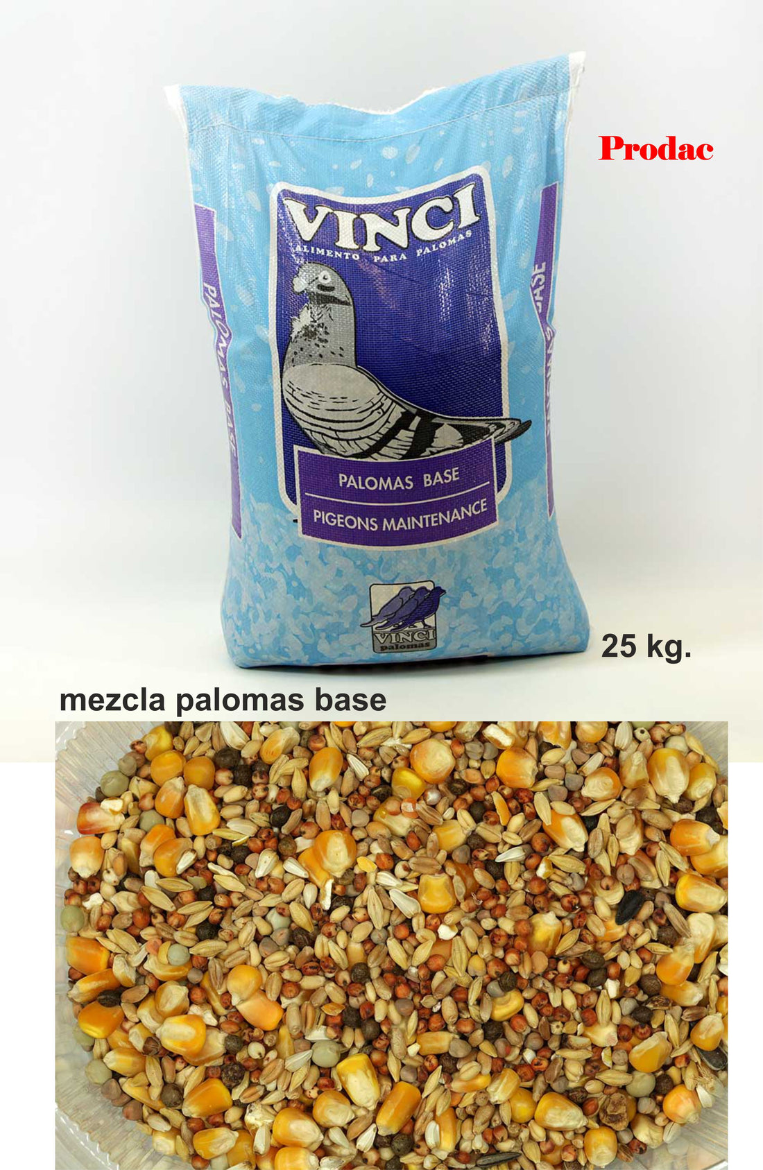 PALOMOS VINCI BASE 25KG.