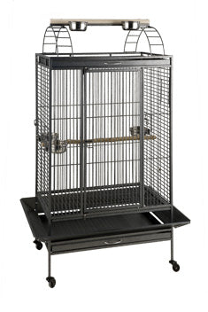 JAULA GRANDE LORO 892 GRIS 