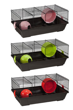 JAULA HAMSTER 917 NEGRA 