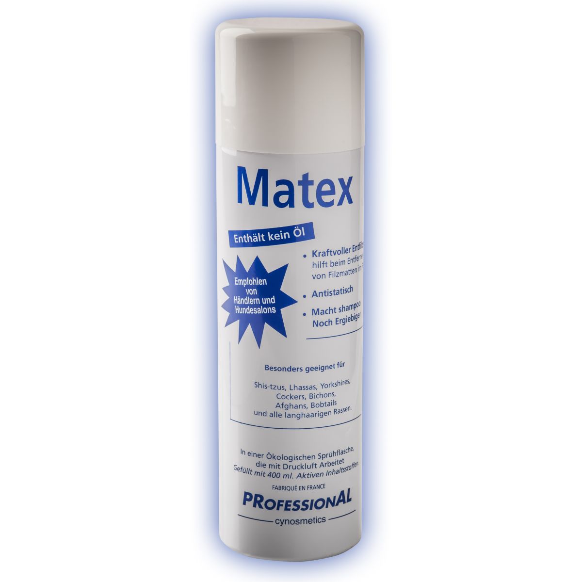 OSTER MATEX SPRAY QUITANUDOS 400 ML 