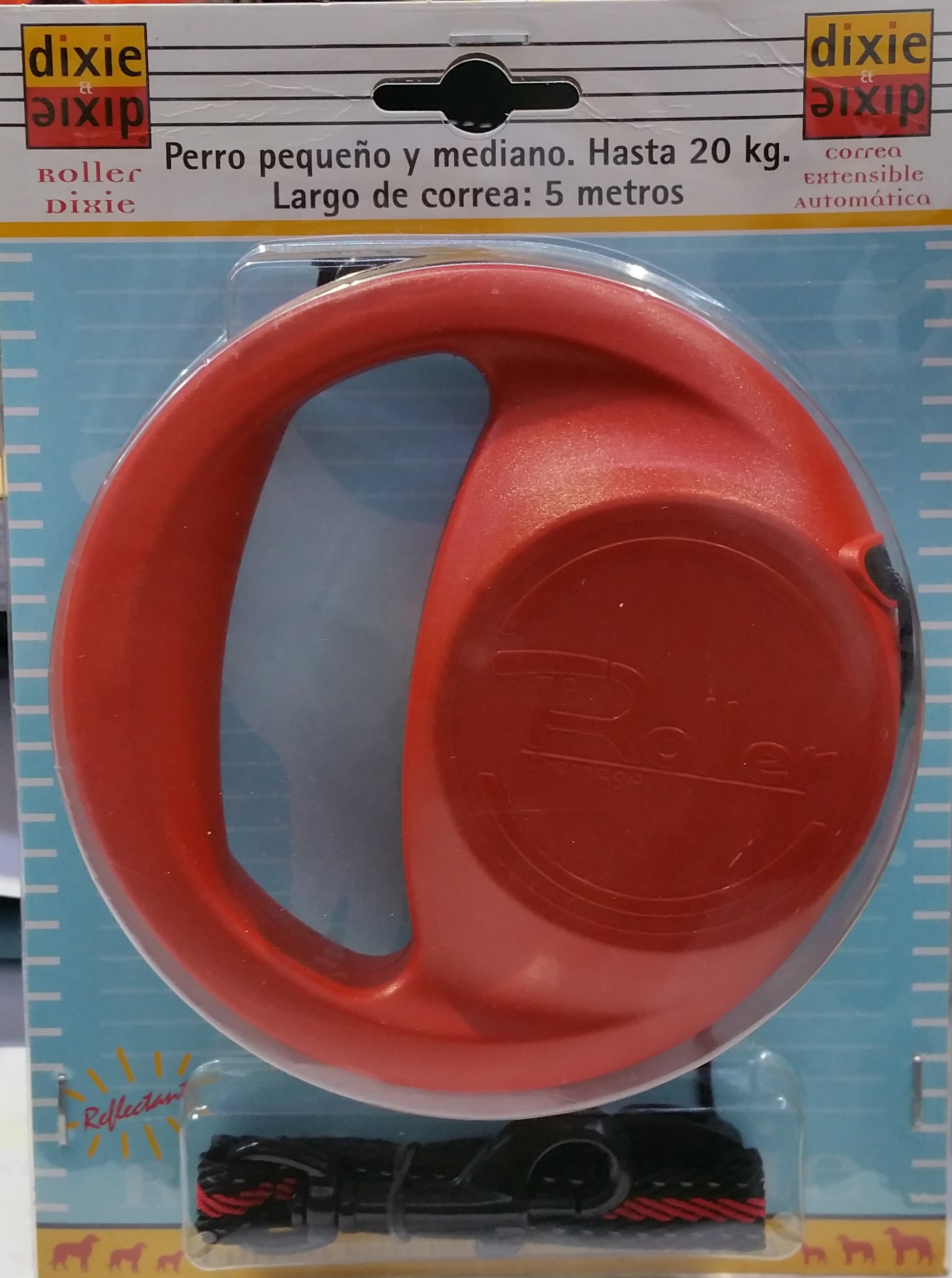 CORREA EXTENSIBLE DIXIE. Perros menos de 20 Kg. 
